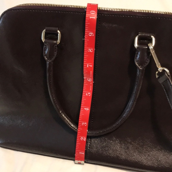 DNKY 100% Cow Leather Purse in Chocolate Brown - Picture 11 of 16